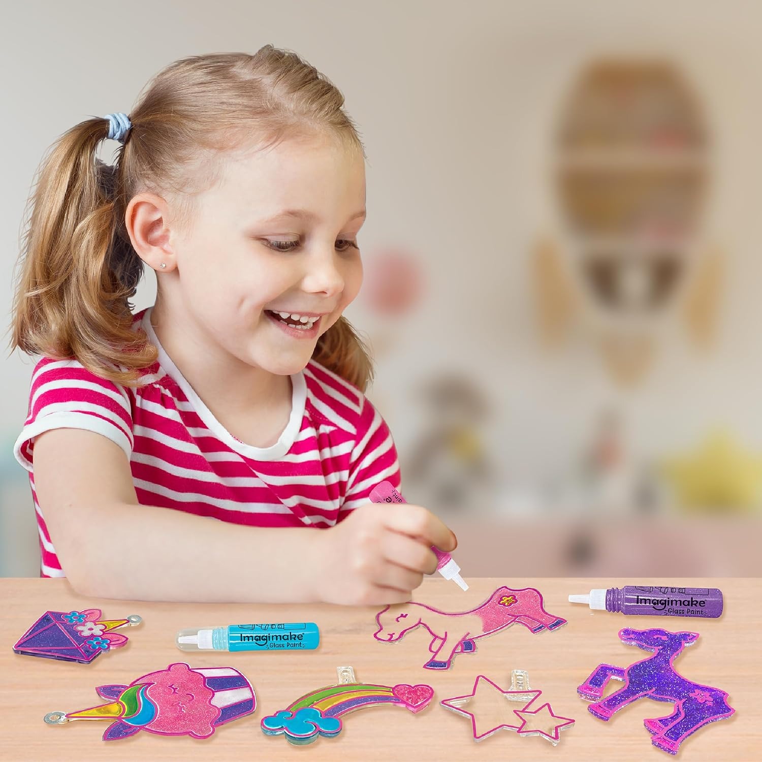 Window Art Unicorn Suncatcher Craft Kit