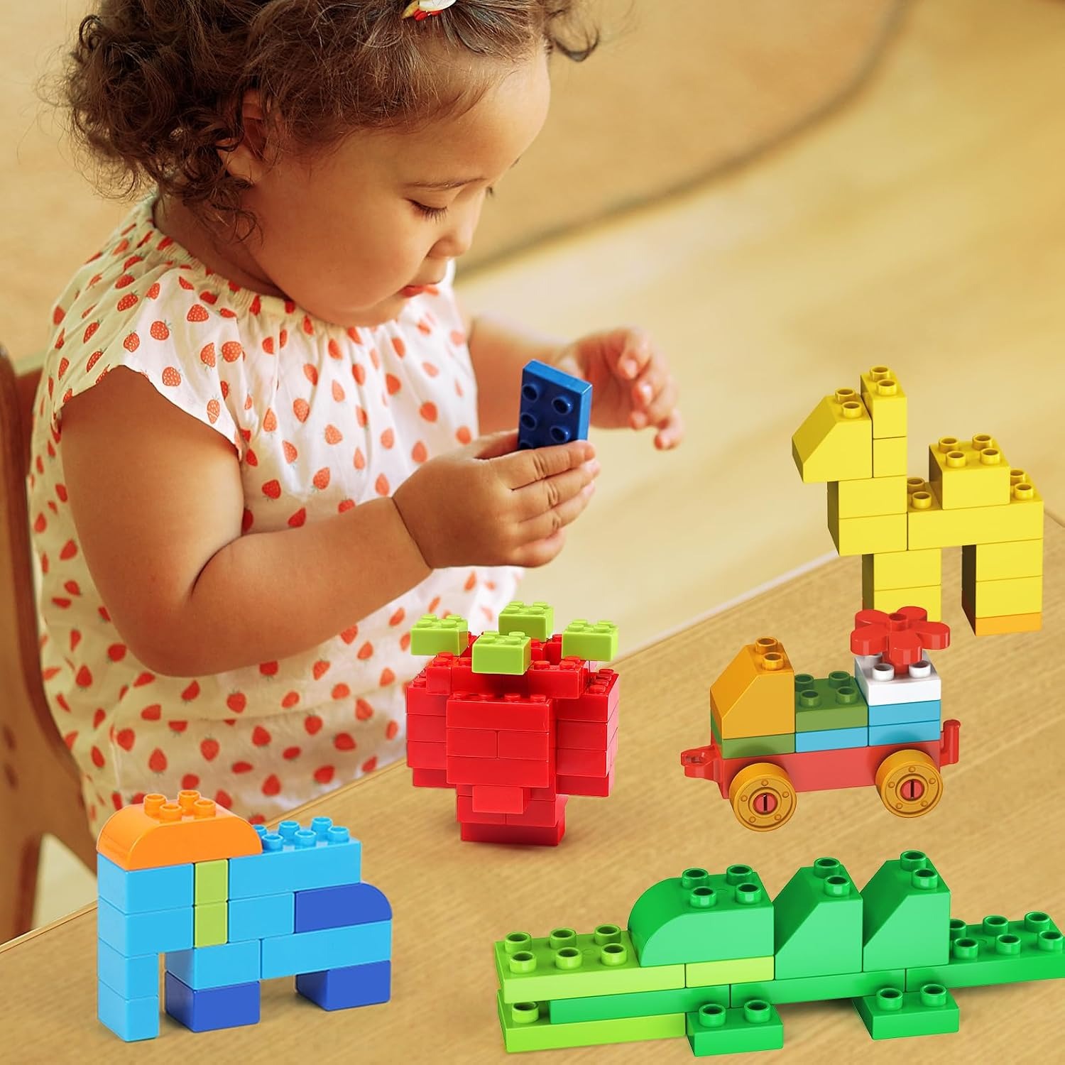 258-Piece Big Building Blocks Set