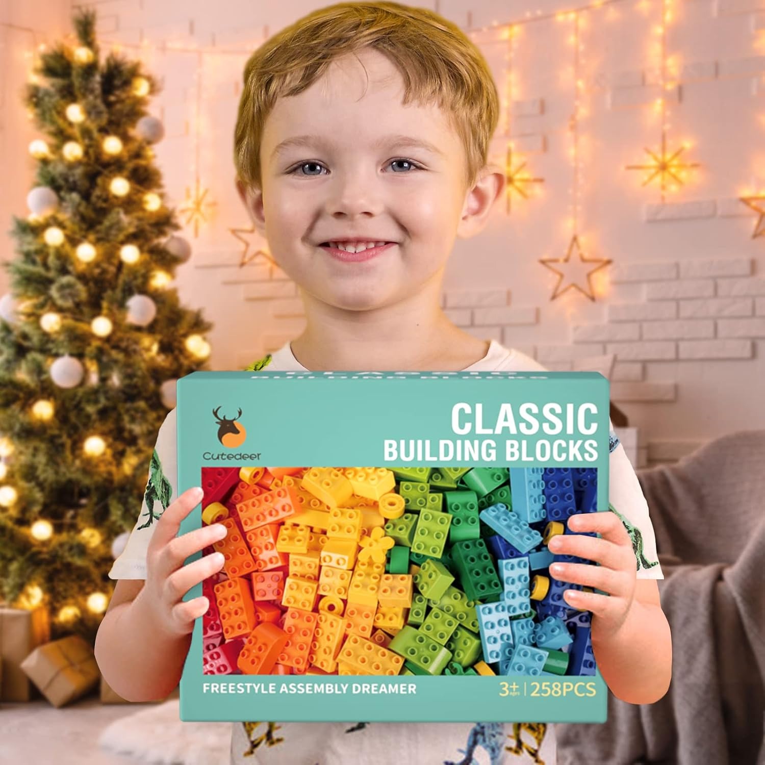 258-Piece Big Building Blocks Set