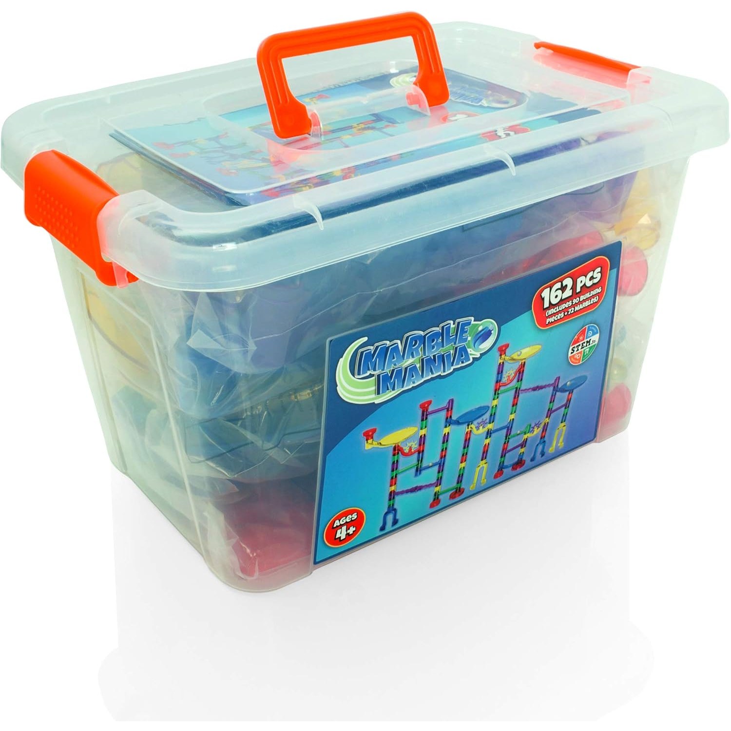 162 Piece Marble Run Construction Set