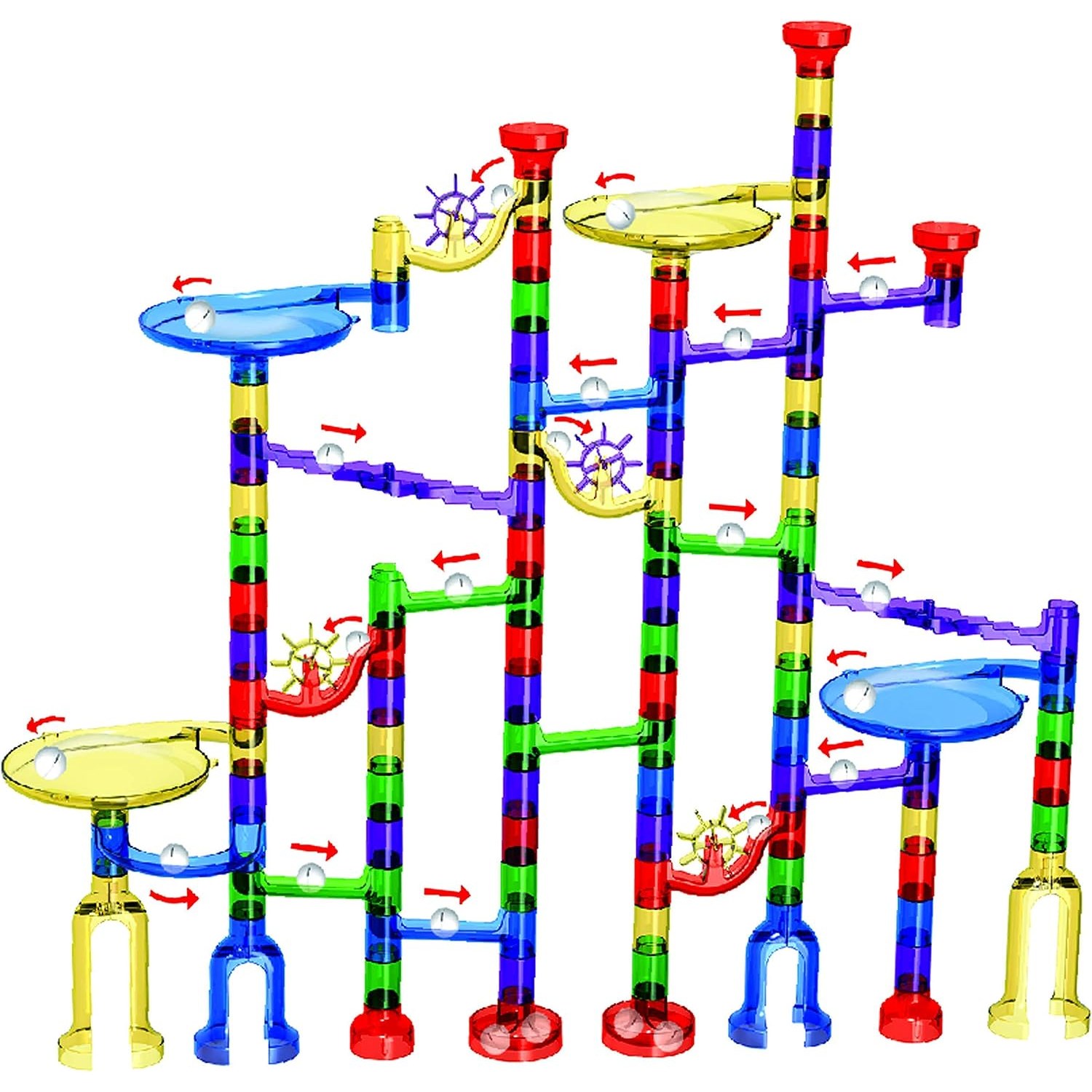 162 Piece Marble Run Construction Set: image 7