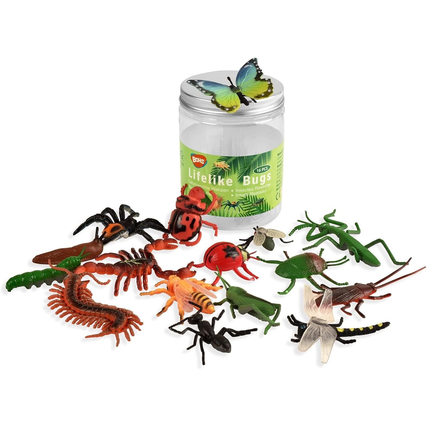 Realistic Insect Figures Toy Bug Set: image 1