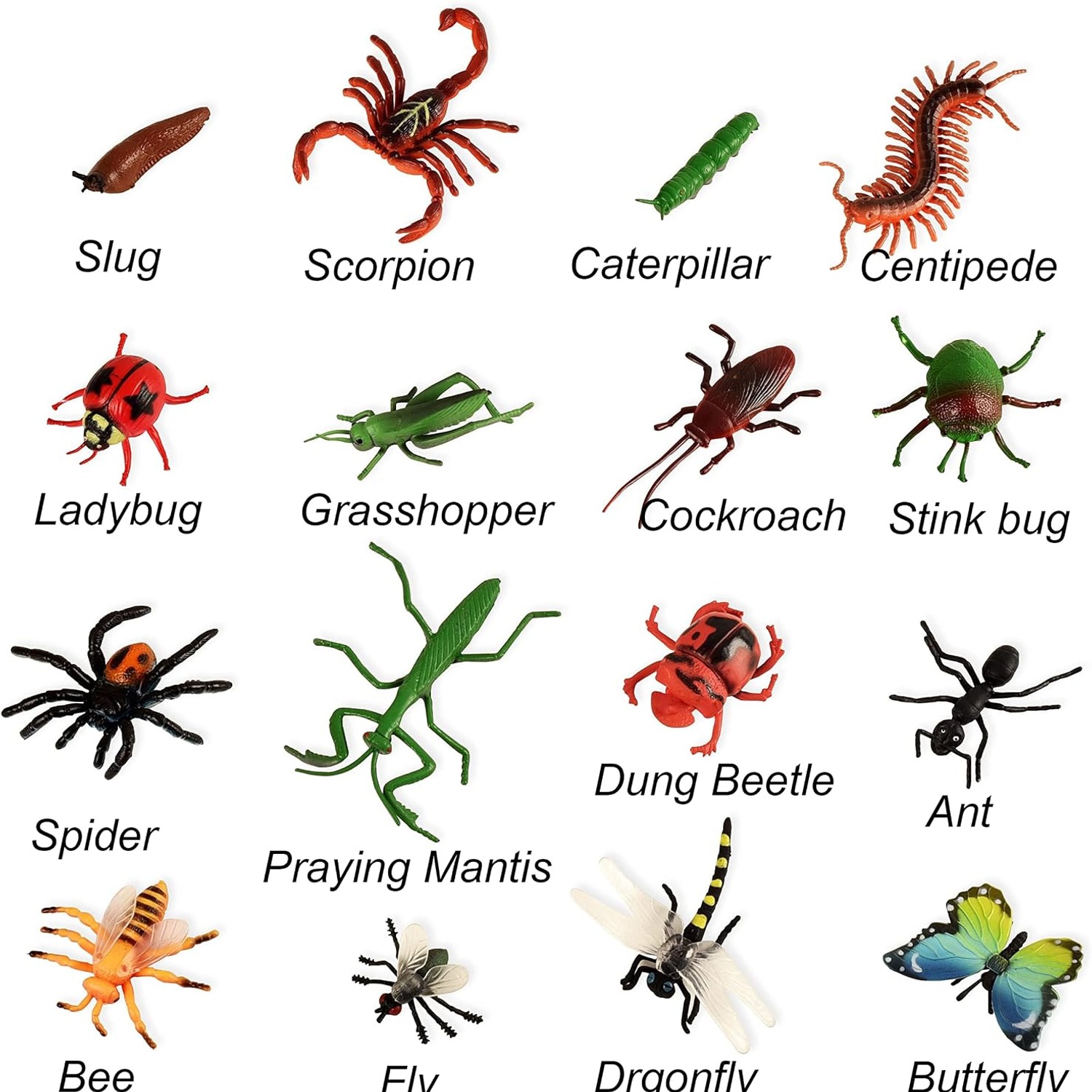 Realistic Insect Figures Toy Bug Set: image 2
