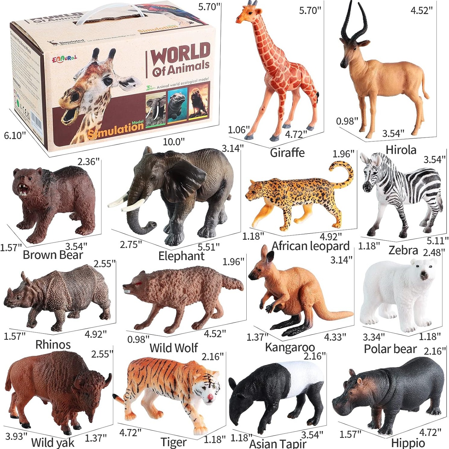 Safari Animal Playset 31 Piece Figure Set: image 2