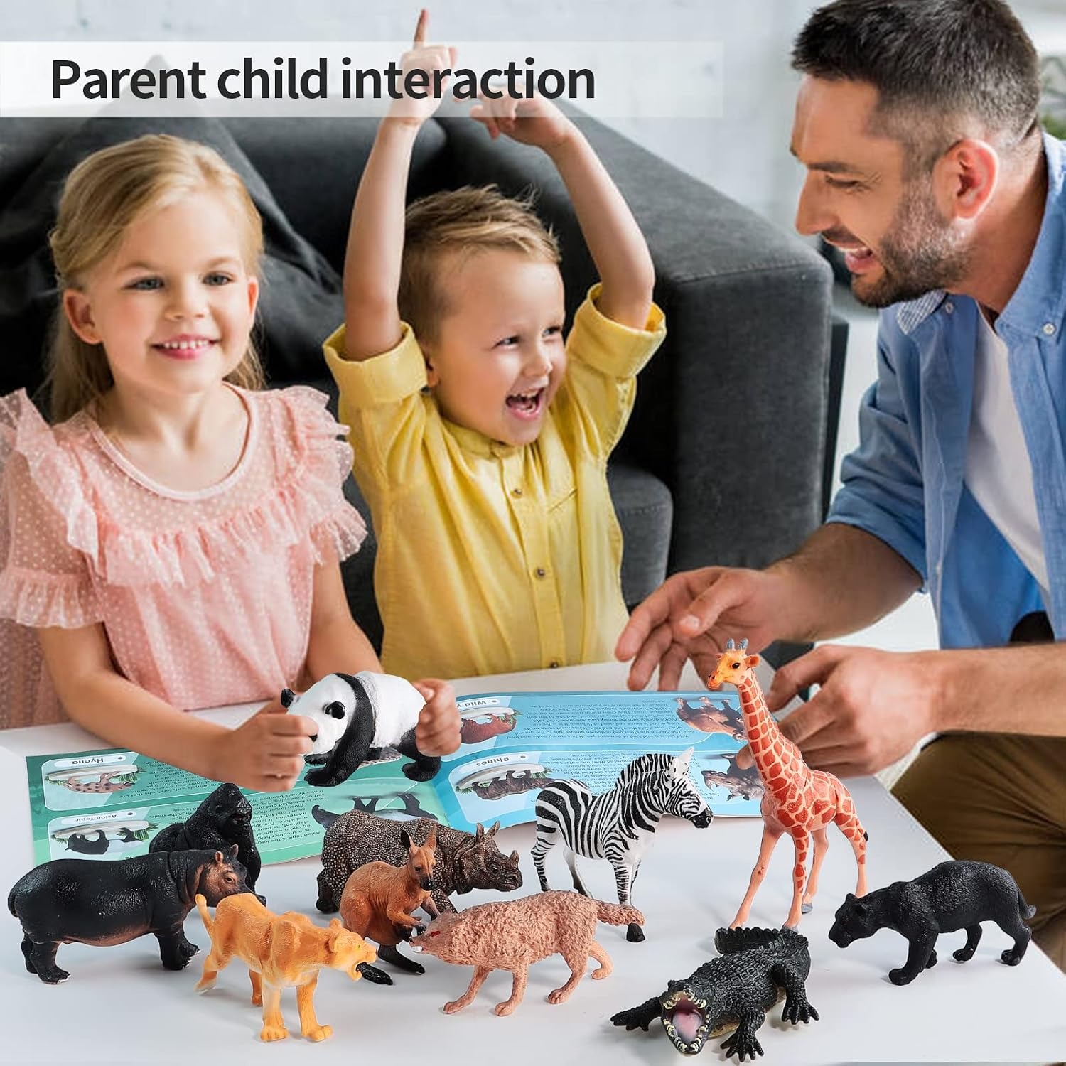 Safari Animal Playset 31 Piece Figure Set: image 6