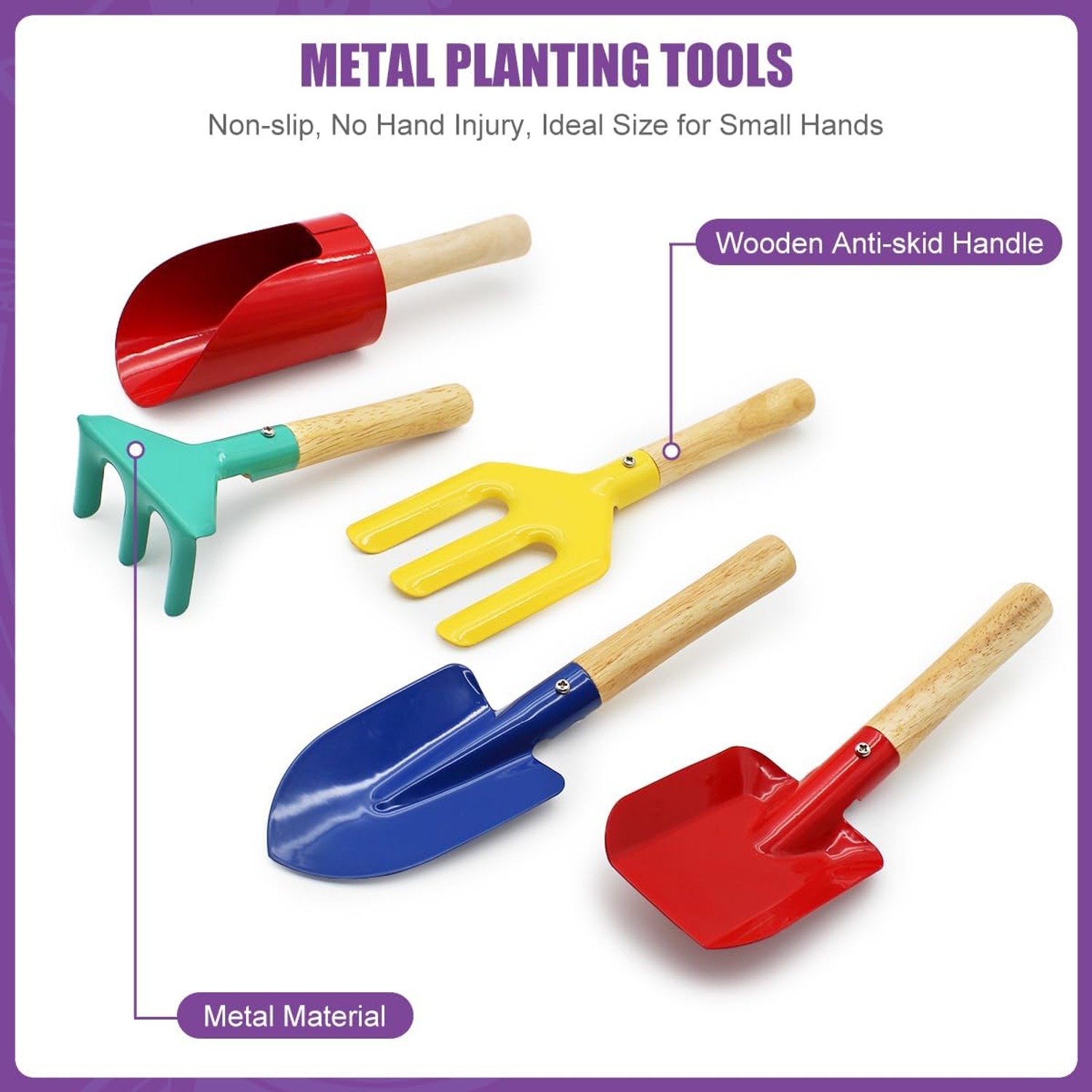 Kids Gardening Set with Wheelbarrow (15 Pieces)