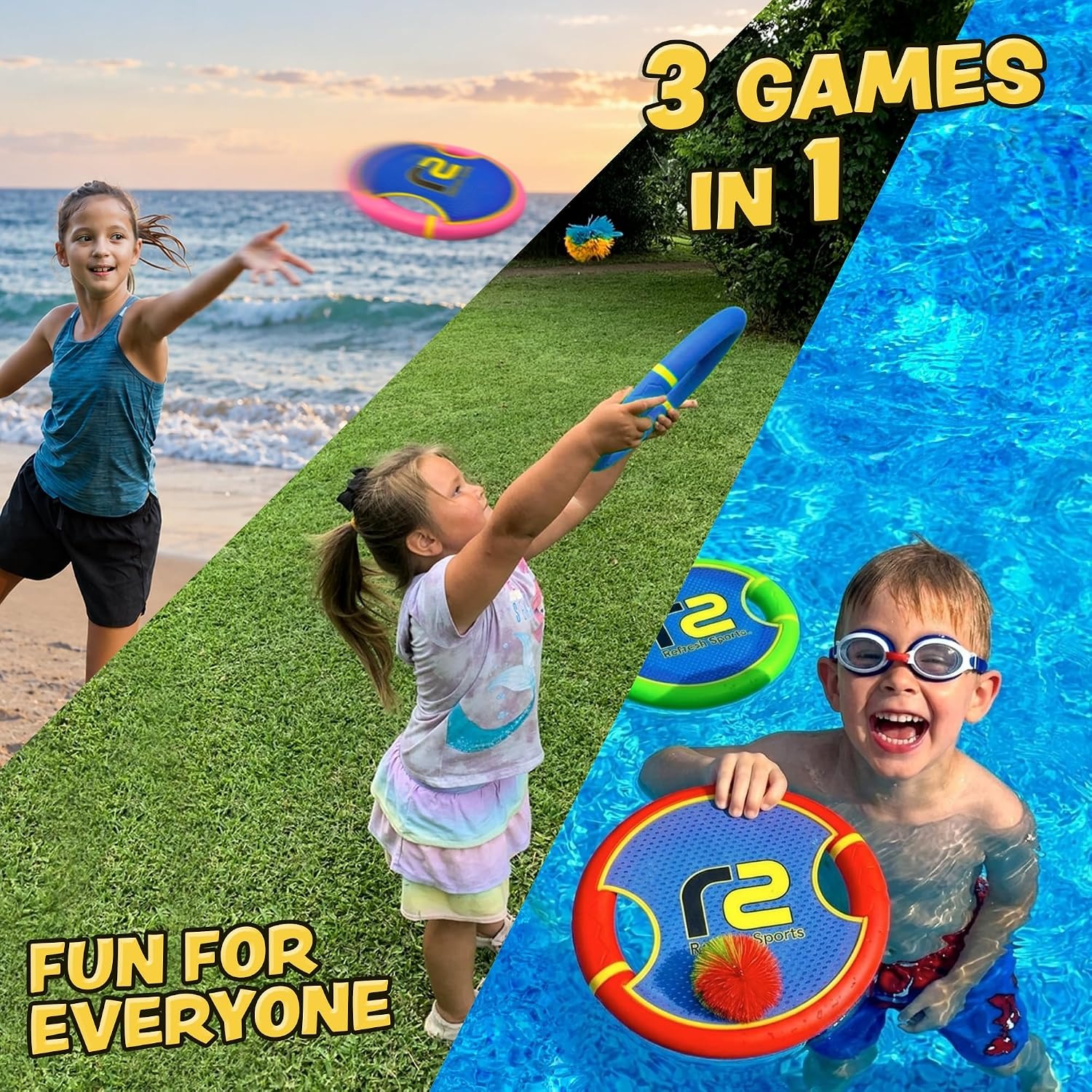 Paddle Catch Ball Game Set