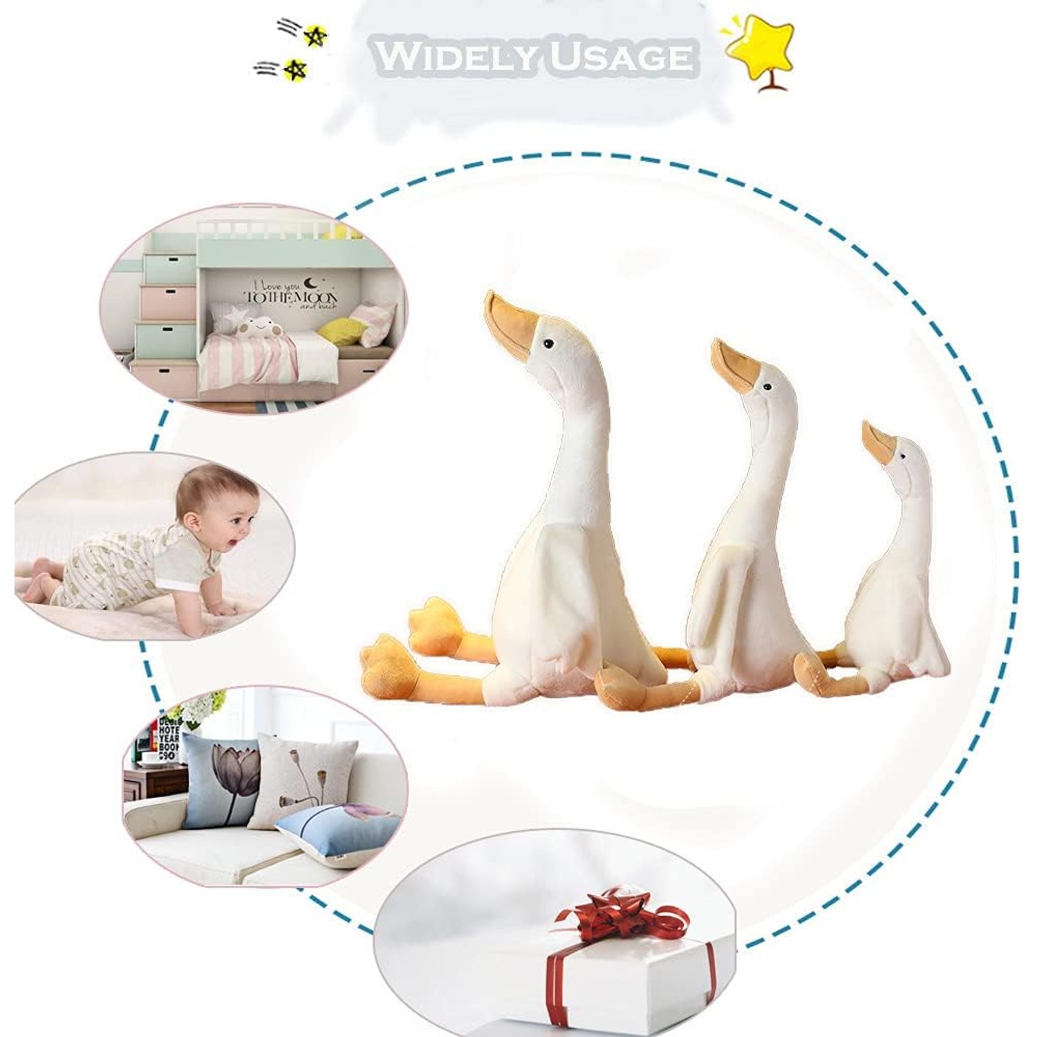 Goose Plush 50cm Soft Toy