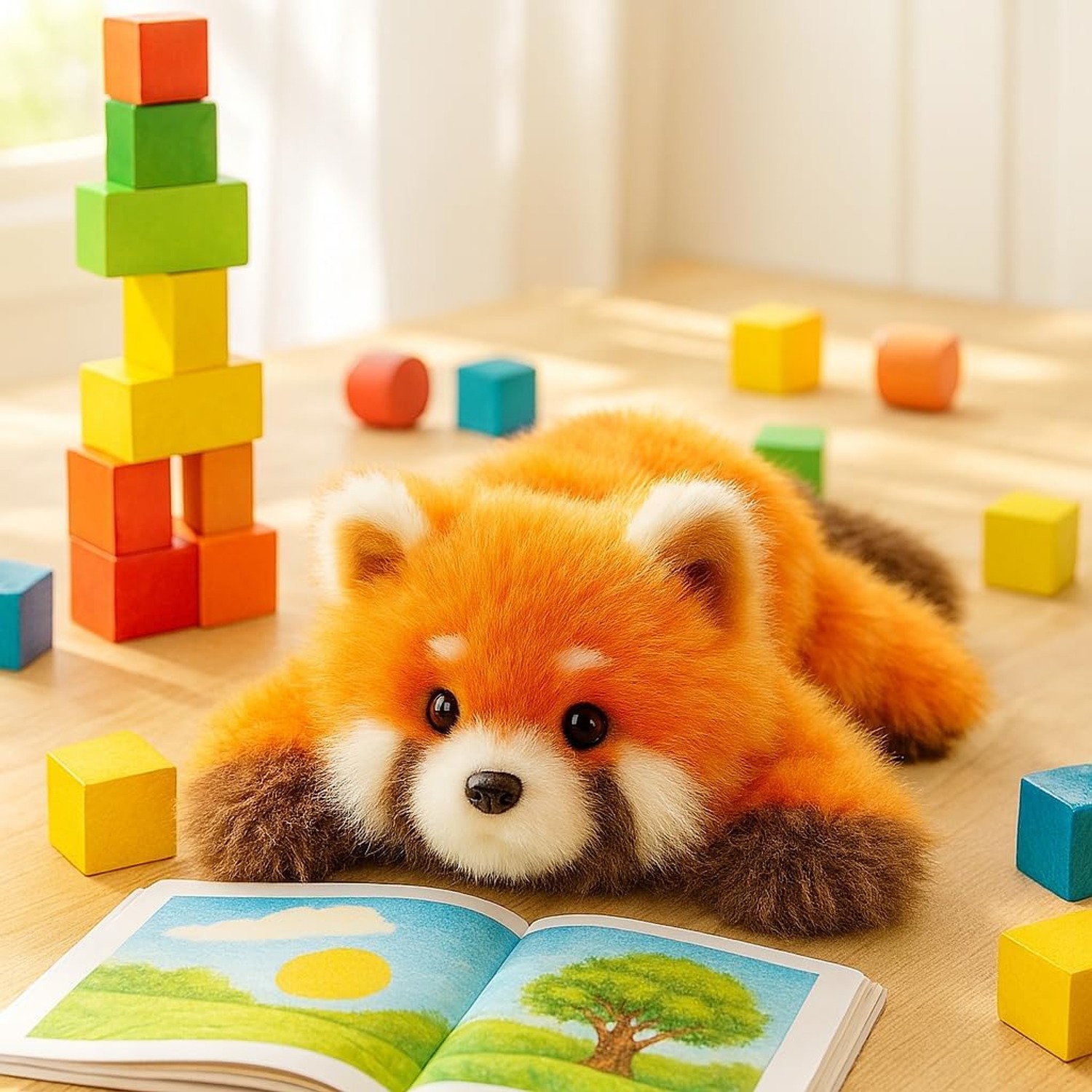 Pocket-Sized Red Panda Plush