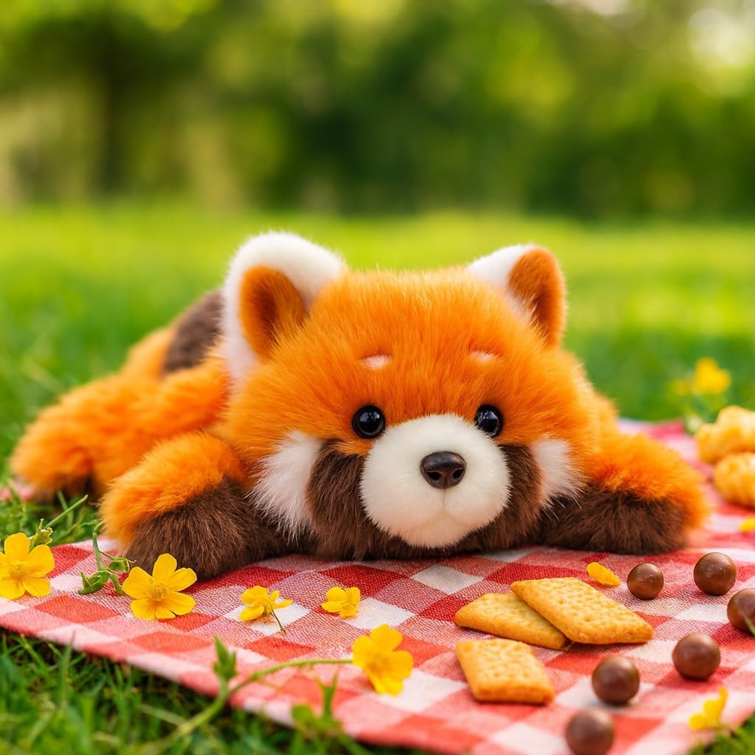 Pocket-Sized Red Panda Plush