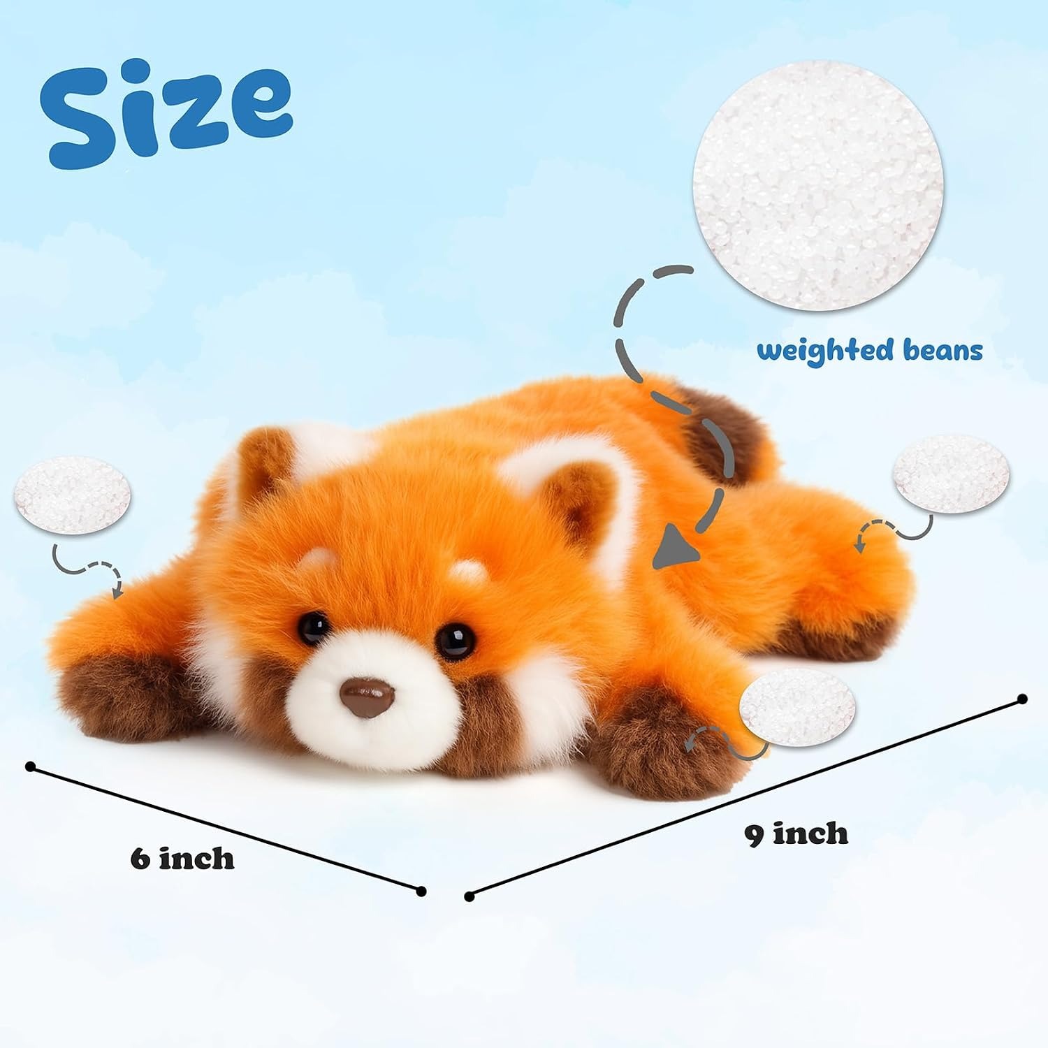 Pocket-Sized Red Panda Plush