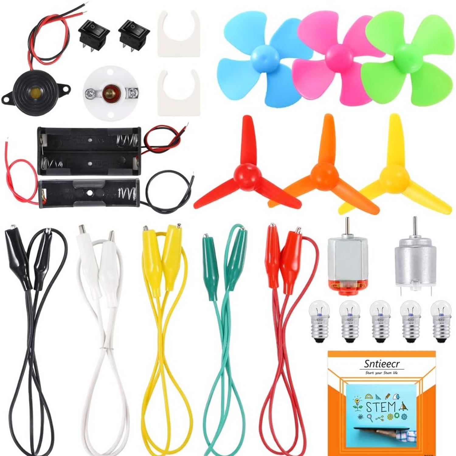 Electric Circuit Motor Kit for Kids